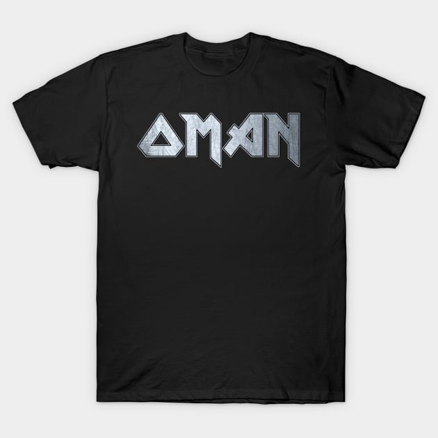 Heavy metal Oman T-Shirt by KubikoBakhar